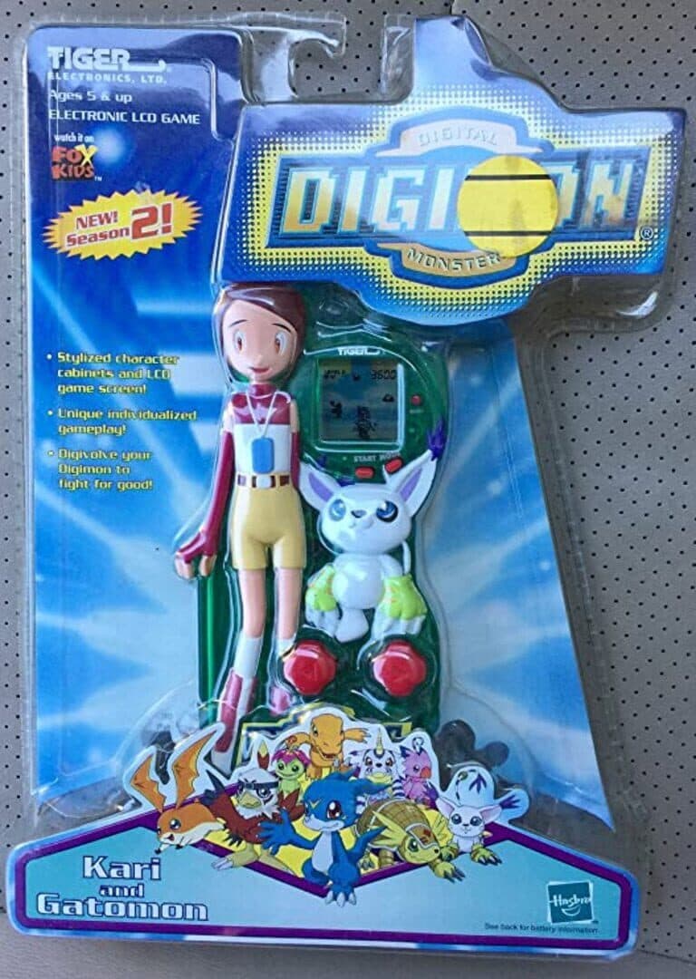 Digimon Kari and Gatomon