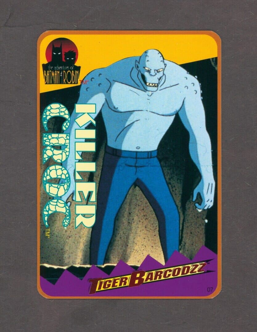 The Adventures of Batman & Robin: Tiger Barcodzz - 07: Killer Croc