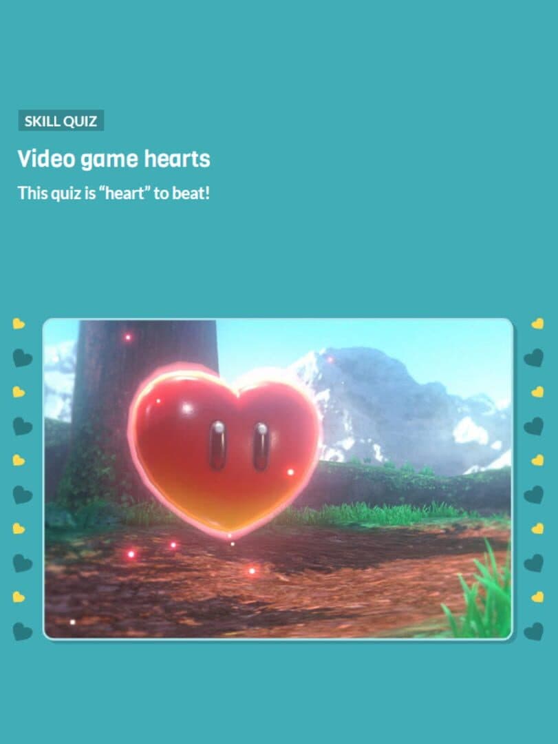 Nintendo Hearts Fun Trivia Quiz