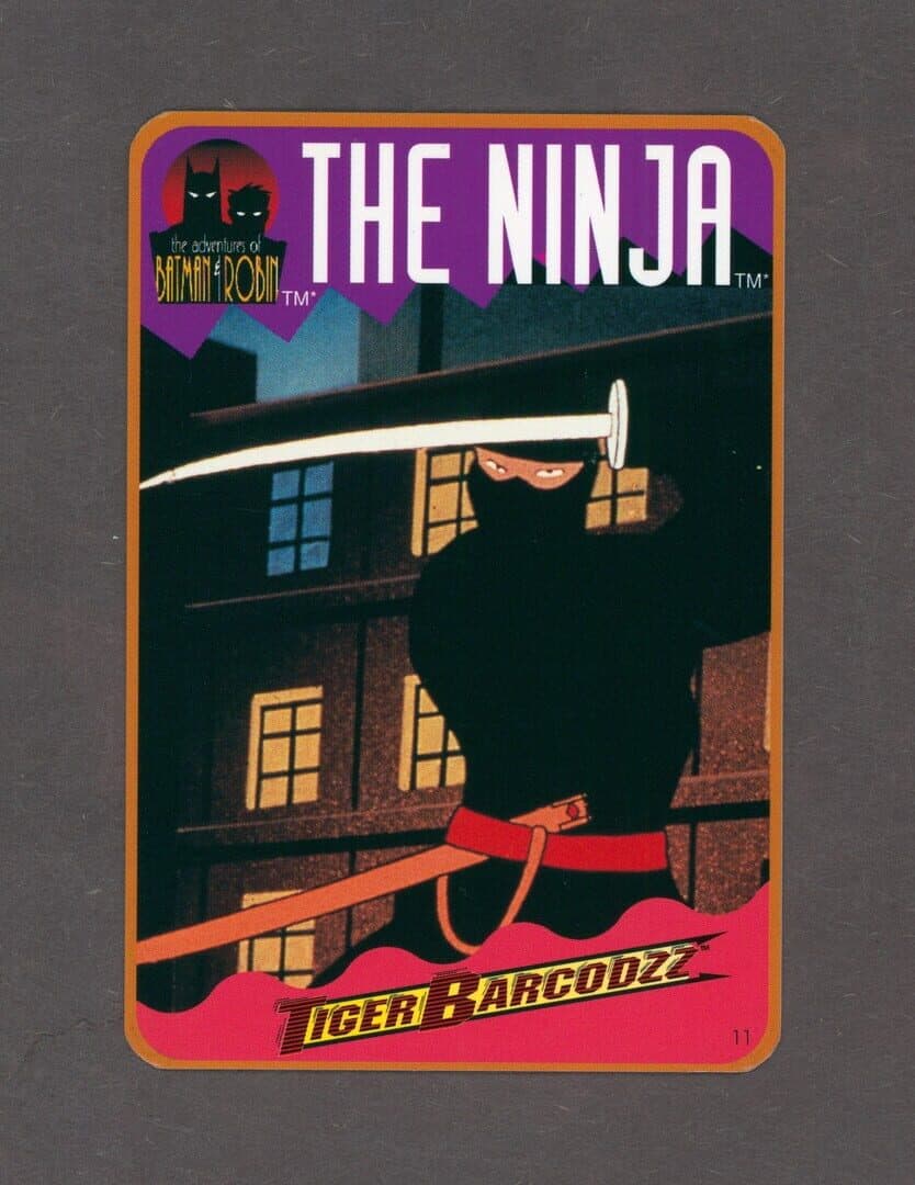 The Adventures of Batman & Robin: Tiger Barcodzz - 11: The Ninja
