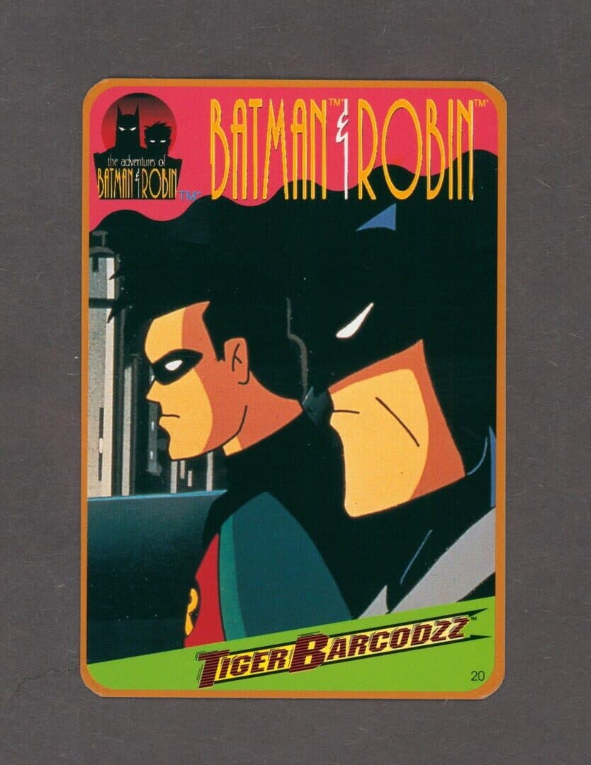 The Adventures of Batman & Robin: Tiger Barcodzz - 20: Batman & Robin