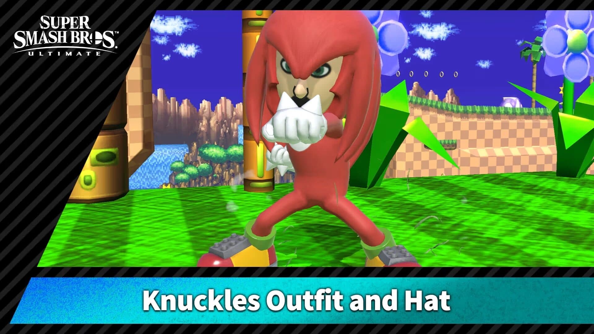 Super Smash Bros. Ultimate: Knuckles Outfit and Hat
