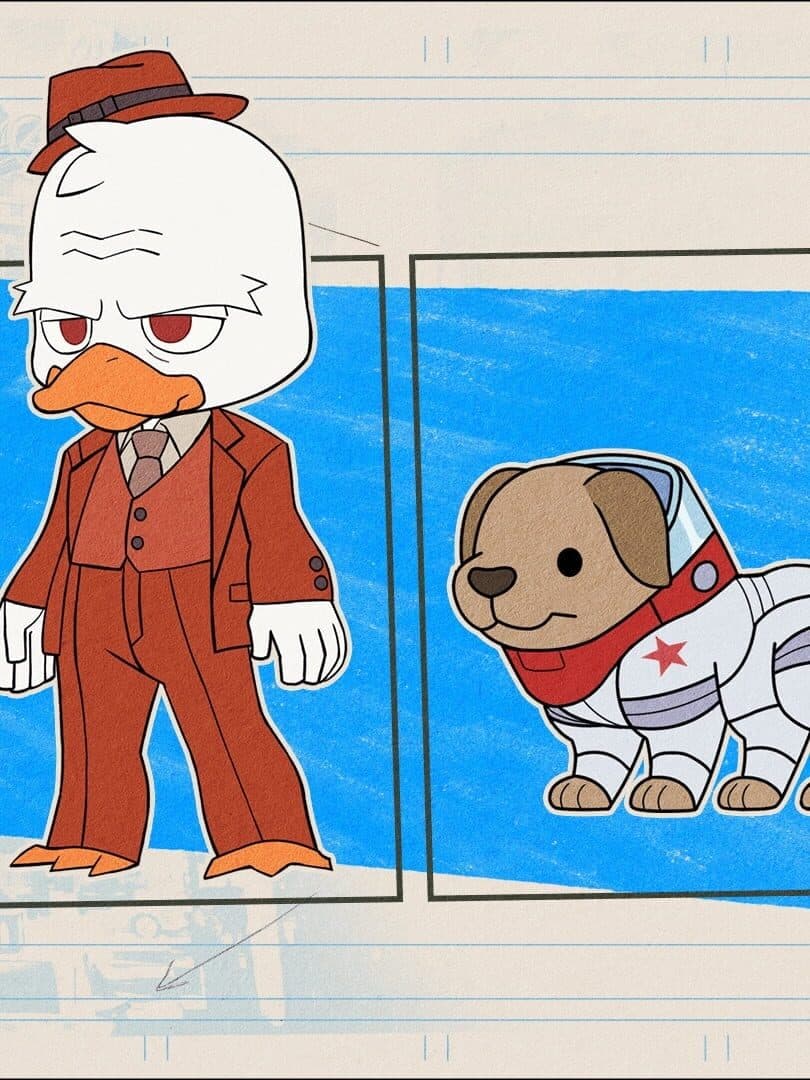 Marvel Tokon: Fighting Souls - Howard the Duck Lobby Avatar and Cosmo Lobby Pet