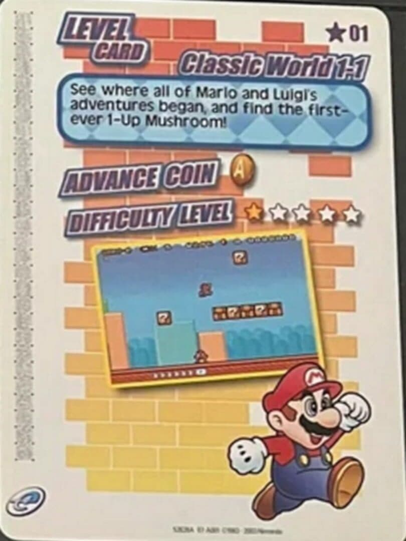 Super Mario Advance 4: Super Mario Bros. 3-e - Classic World 1-1