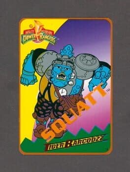 Mighty Morphin Power Rangers: Tiger Barcodzz - 14: Squatt