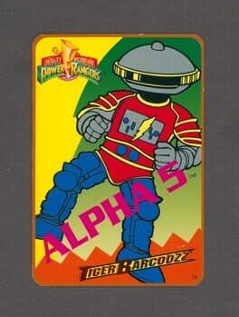 Mighty Morphin Power Rangers: Tiger Barcodzz - 16: Alpha 5